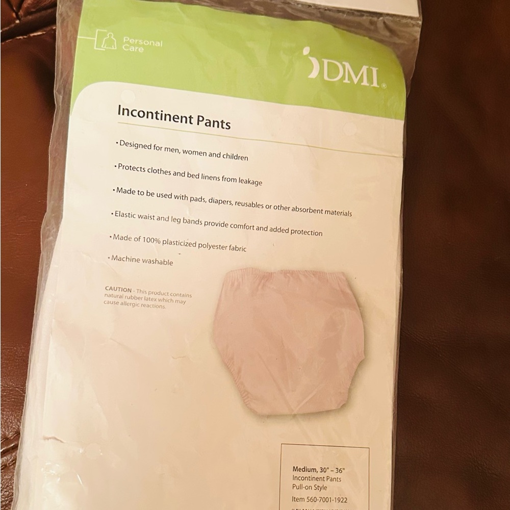 Mi Incontinent Pants - White